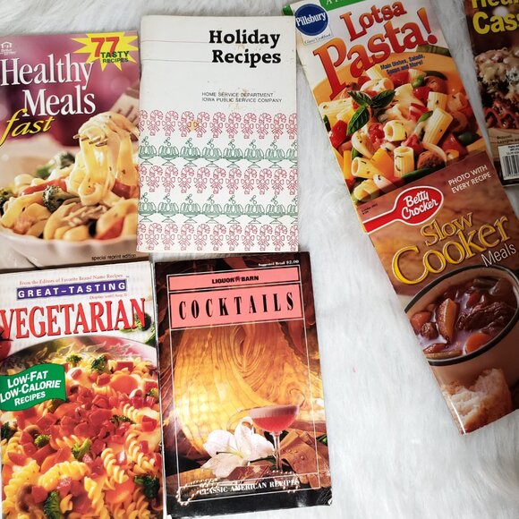 80s 90s Vintage Recipes Cook Book Magazines Booklet Collection Assortment - Picture 4 of 8